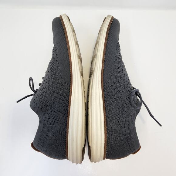 Cole Haan Original Grand Gray Stitchlite Wingtip Oxford Shoes Men Size 11 M - Picture 7 of 8